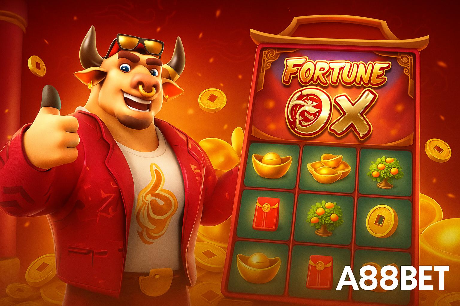 Fortune Ox no A88BET - Aposte Agora e Reivindique Seus Ganhos