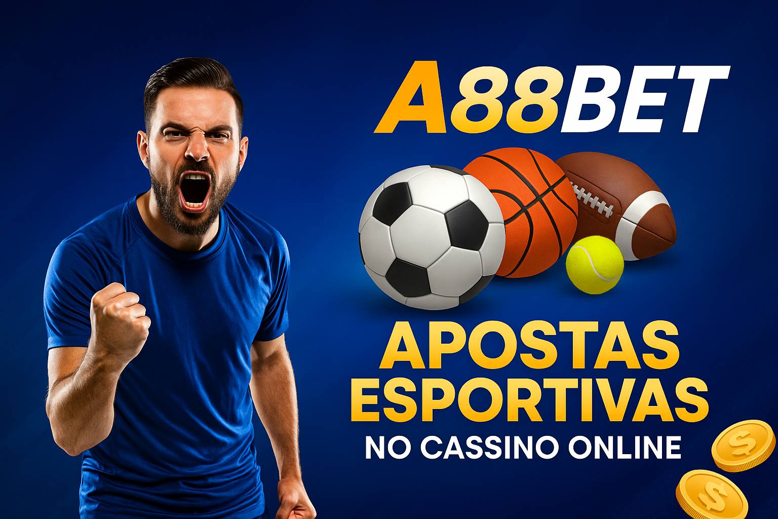 Apostas esportivas no cassino online A88BET