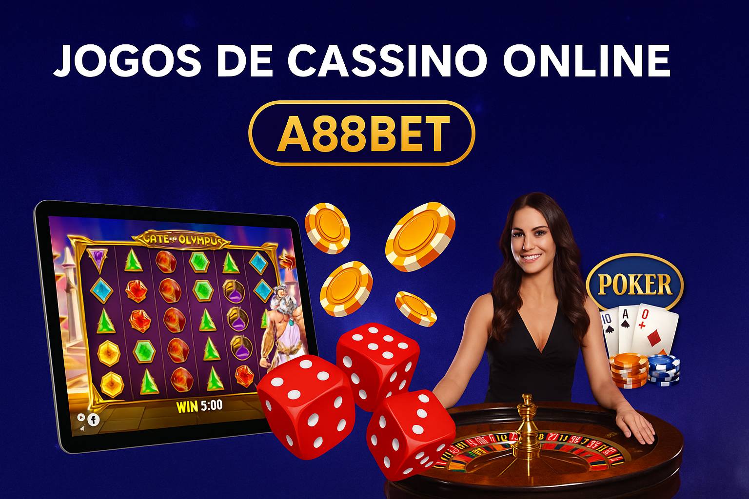 Jogos de cassino online inovadores e emocionantes na A88BET